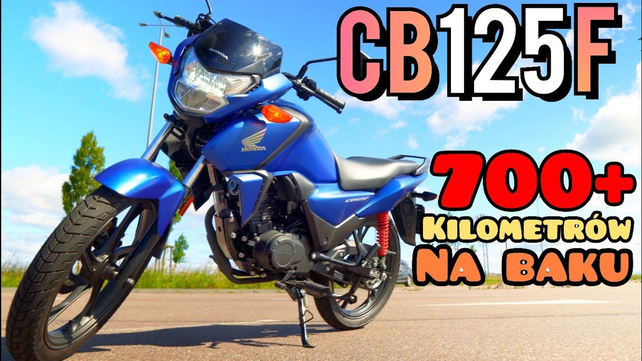 Honda CB125F - Test małego i taniego miejskiego motocykla!
