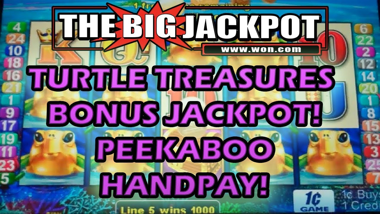 🐢 Turtle Treasure 💸 JACKPOT! BONUS ROUND WIN! 💣 | The Big Jackpot