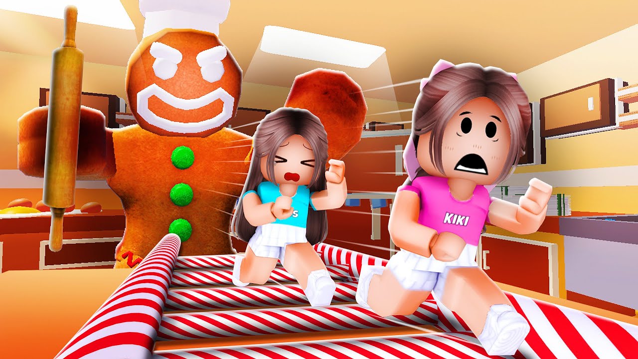 CAN'T CATCH ME I'M THE GINGERBREAD WOMAN... (Roblox)