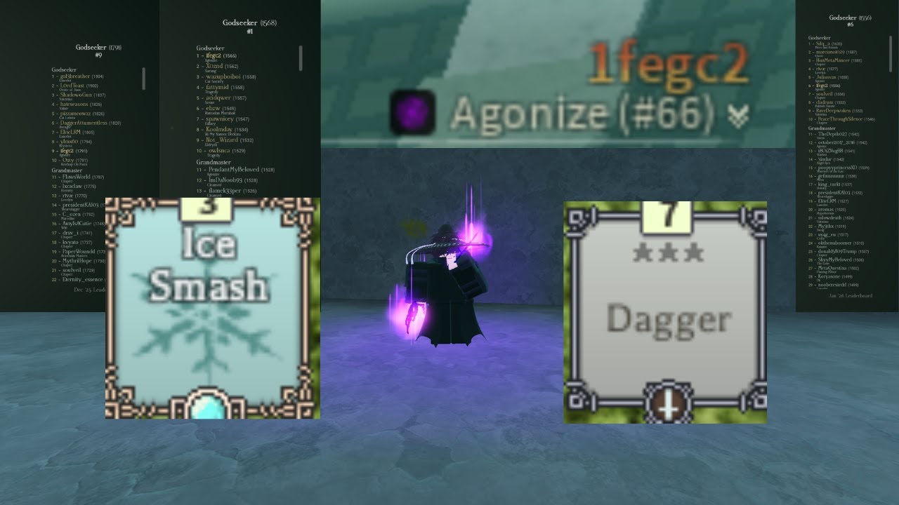 How a 5x Godseeker plays Ice Dagger | Deepwoken high elo chime