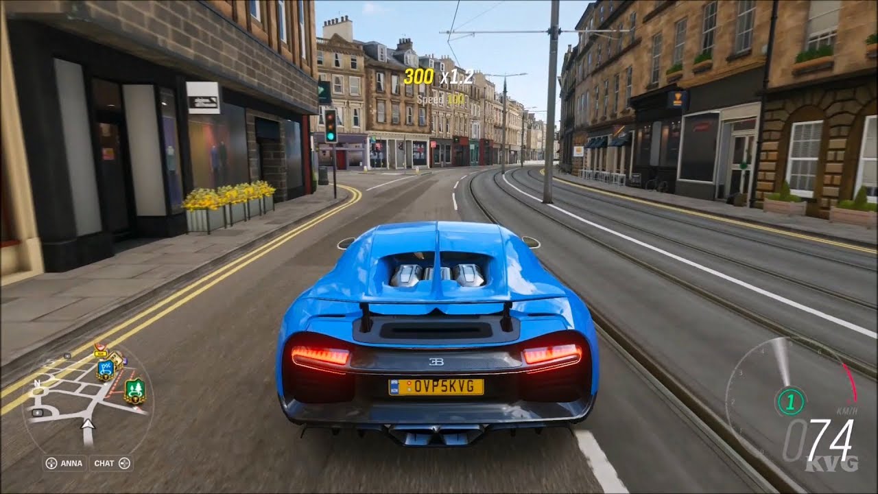 Forza Horizon 4 - Bugatti Chiron 2018 - Open World Free Roam Gameplay (HD) [1080p60FPS]
