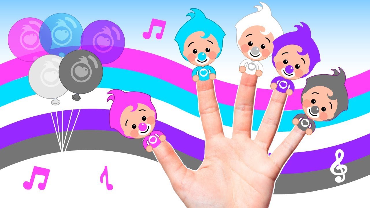 ¡A Explotar los Globos! Aprende los Colores con Familia Dedo 🎈🖐️🌈 Canciones Infantiles | Plim Plim