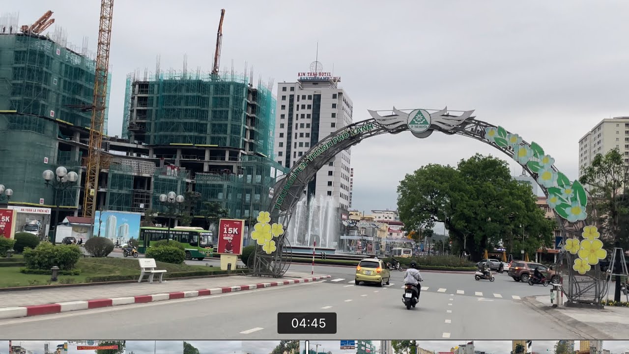 Thành Phố Thái Nguyên Chiều Thứ 7 16/4/2022