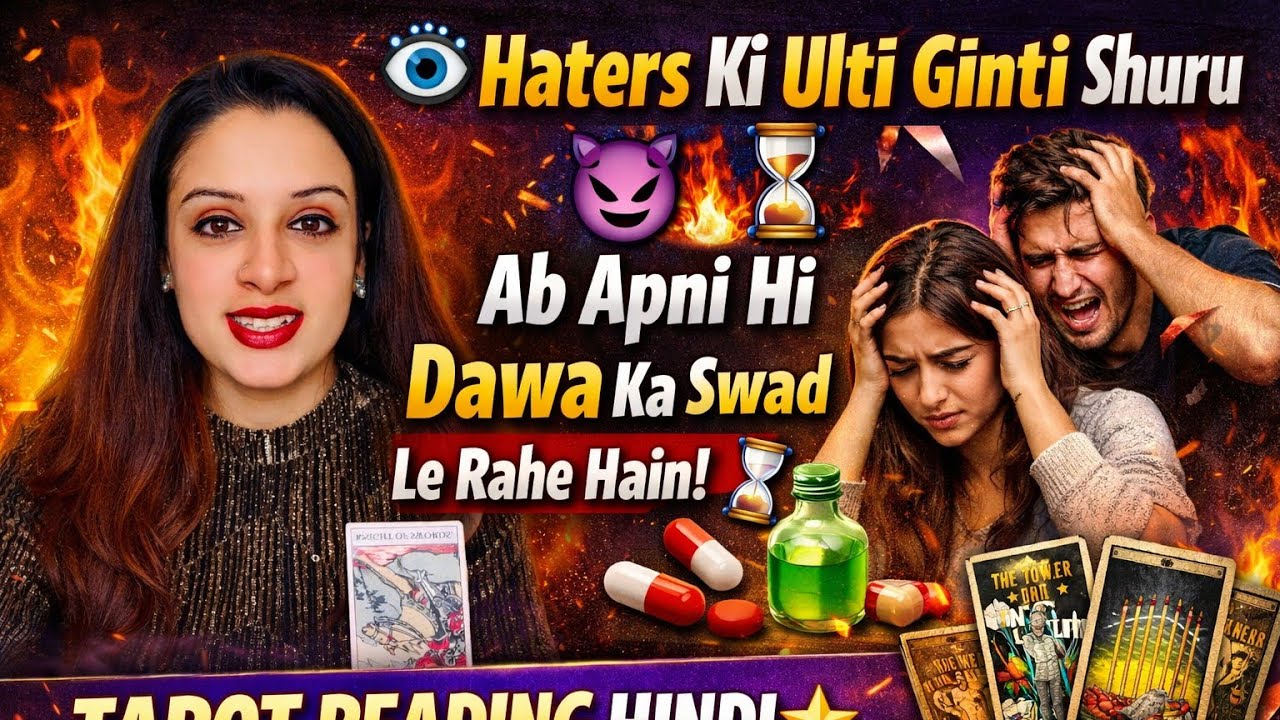 🧿Haters Ki Ulti Ginti Shuru 😈⏳ Ab Apni Hi Dawa Ka Swad Le Rahe Hain!( TAROT READING HINDI ⭐