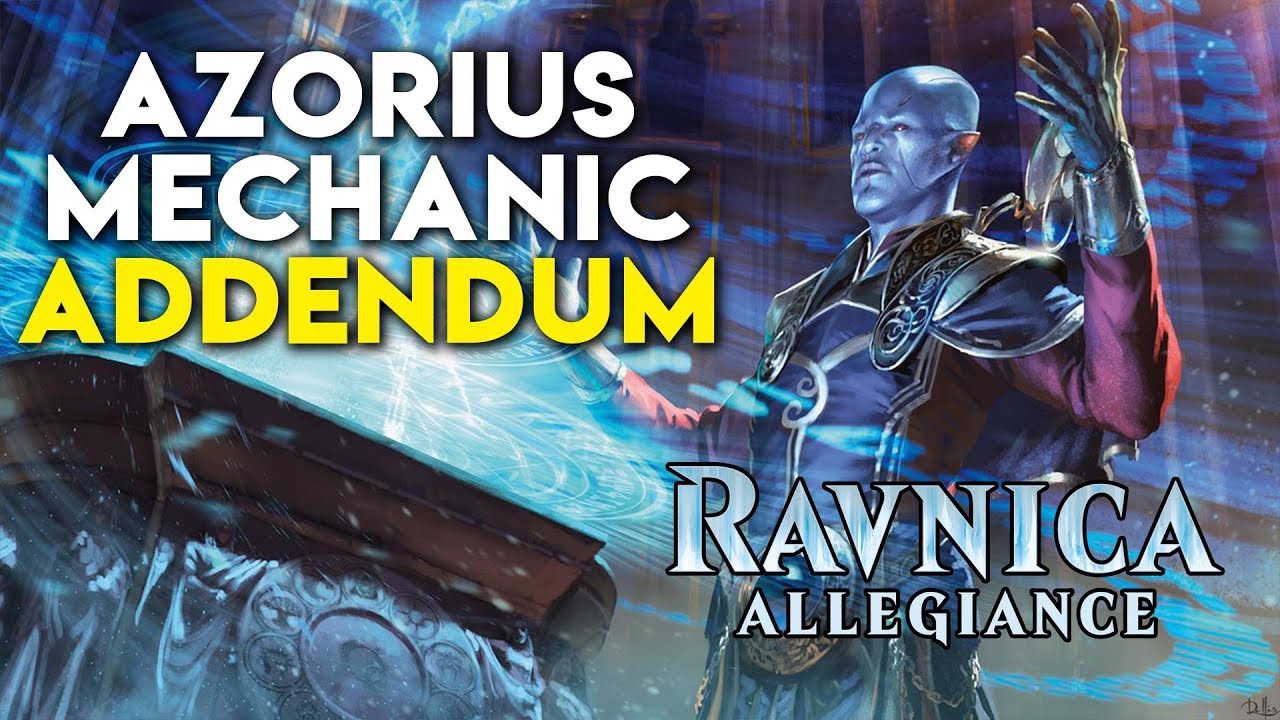 Ravnica Allegiance Azorius Mechanic Spotlight Addendum | MTG
