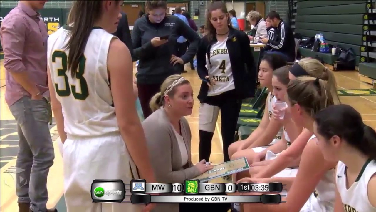 Glenbrook North High School vs. Maine West High School Girls Varsity Basketball