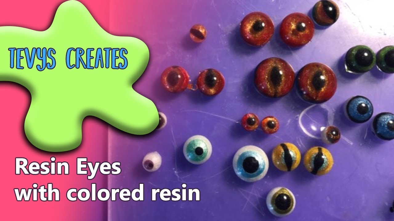 Resin eyes by Tevys Creates