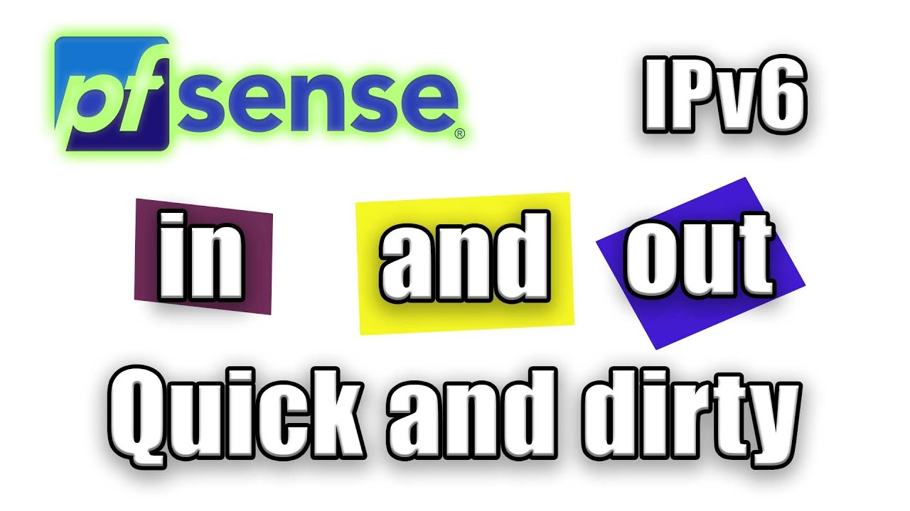 IPv6 configuration with fixed IP in pfSense how to