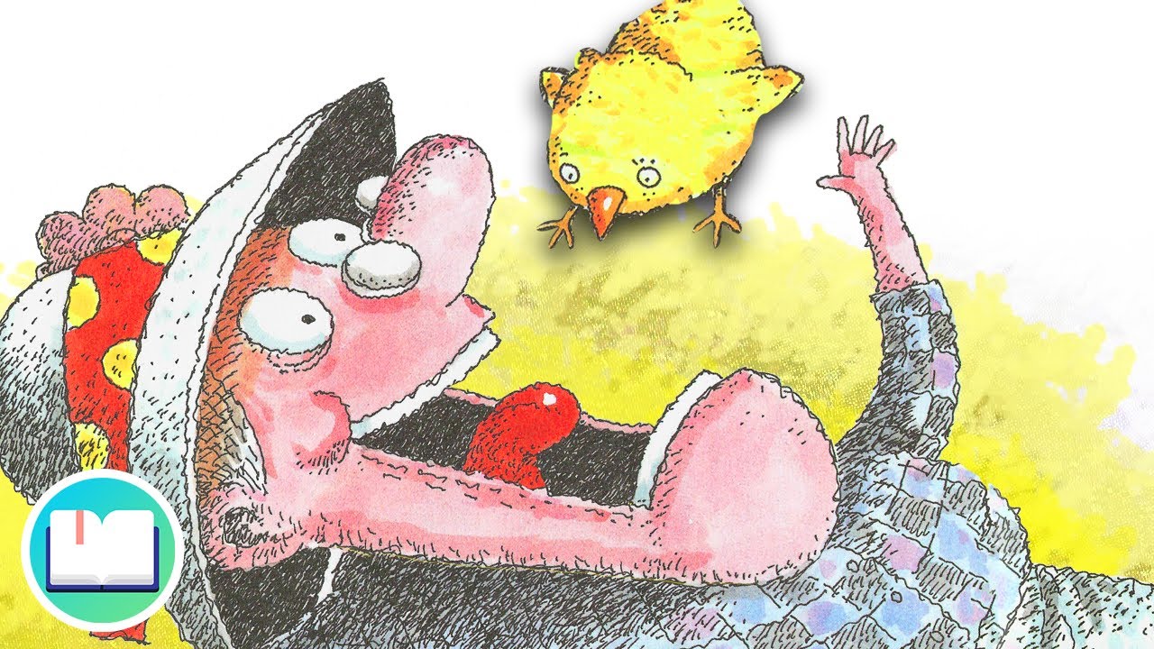 🐣 There Was an Old Lady Who Swallowed a Chick! | Animated Easter Read Aloud for Kids