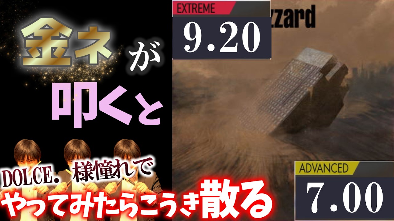 【GITADORA】Brown blizzard～EXTREME 9.20 ADVANCED 7.00~ 金ネームが叩いてみたdrummaniaドラムマニア