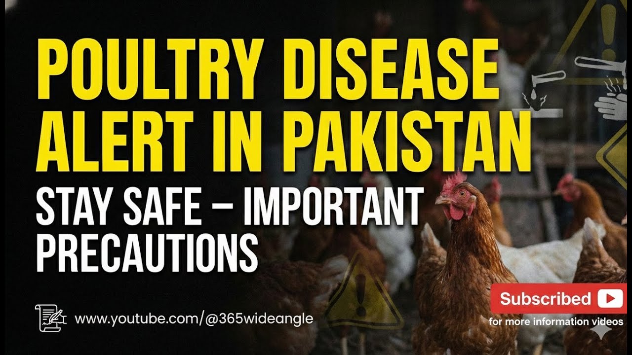 Pakistan Poultry Health Alert &ndash; Important Safety Measures