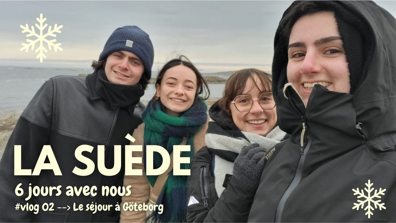 Un séjour à Göteborg avec les copains (SUÈDE) ! ✨🇸🇪 #défis13-14-15&16-semaine16