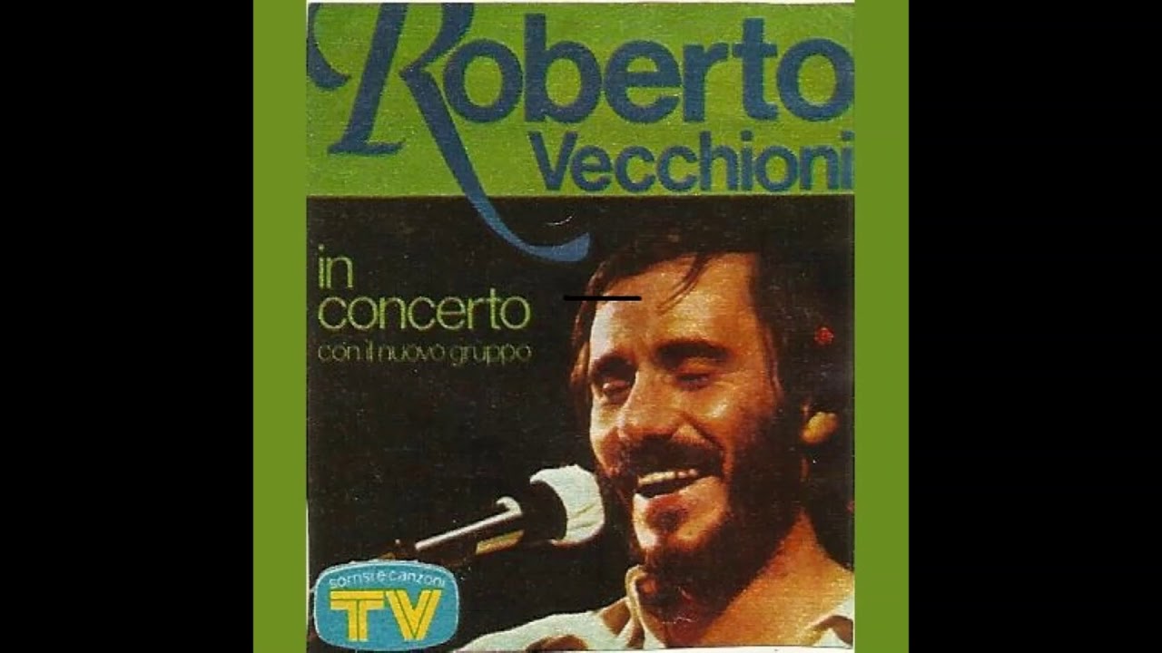 Roberto Vecchioni Live Andorno Micca 1981