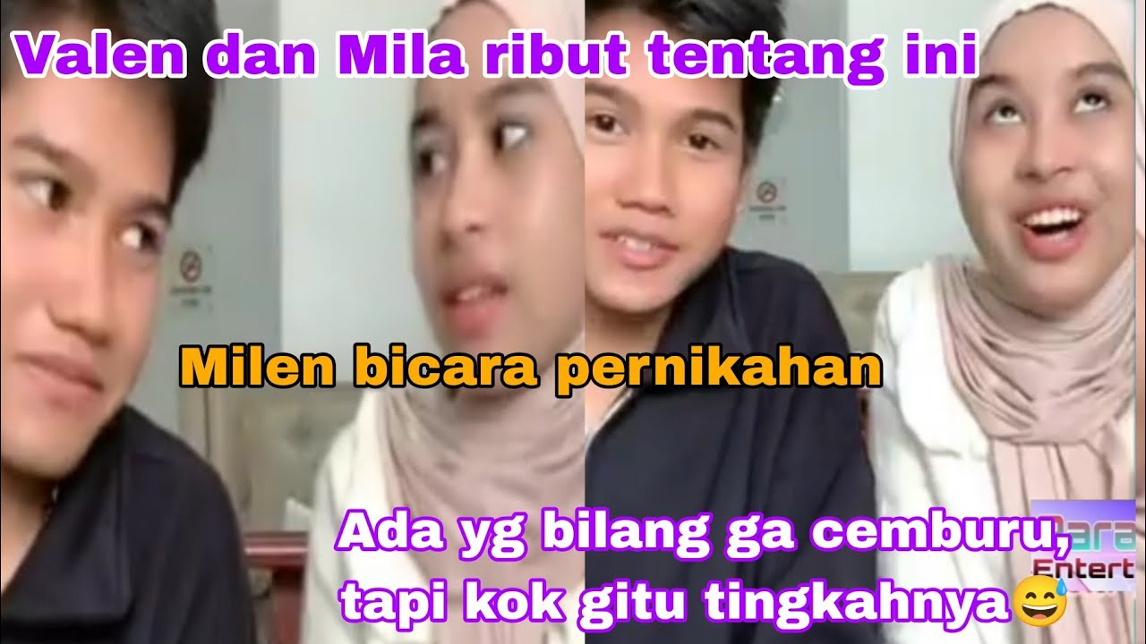LUCUNYA TINGKAH VALEN SAAT CEMBURU, MILEN BICARA PERNIKAHAN.