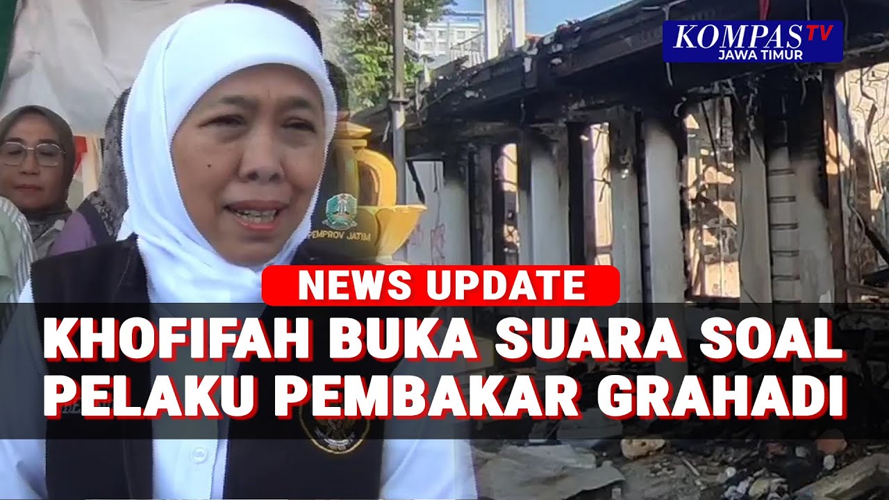 Aksi Anarkis Pembakaran Gedung Grahadi Surabaya, Khofifah: Tak Mungkin Warga Jatim, Tak Mungkin Tega