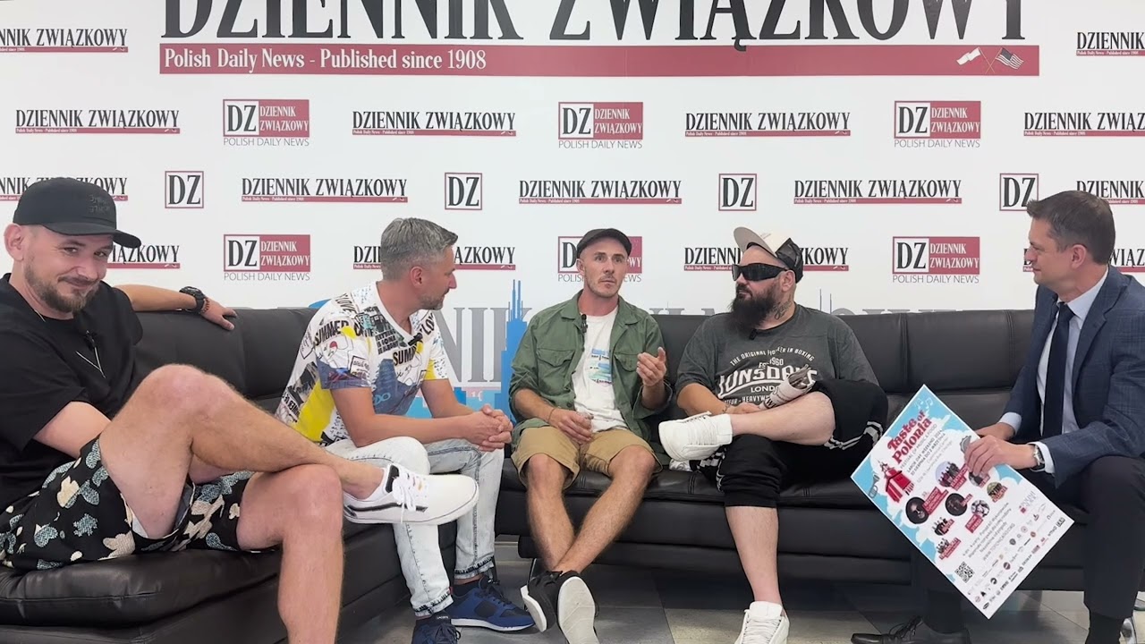 Inwazja Reggae na Taste of Polonia w Chicago - Jamal, Gutek, Junior Stress i DJ BRK