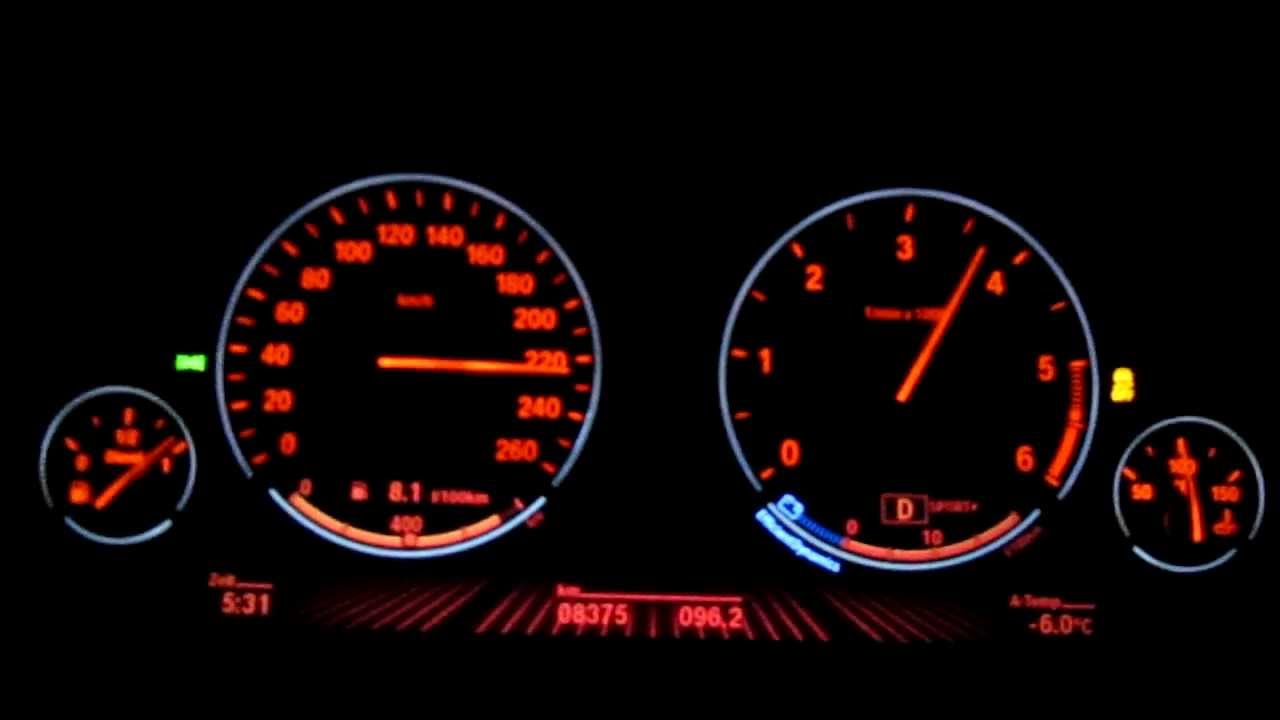 BMW 530d xDrive: 0 - 250 km/h