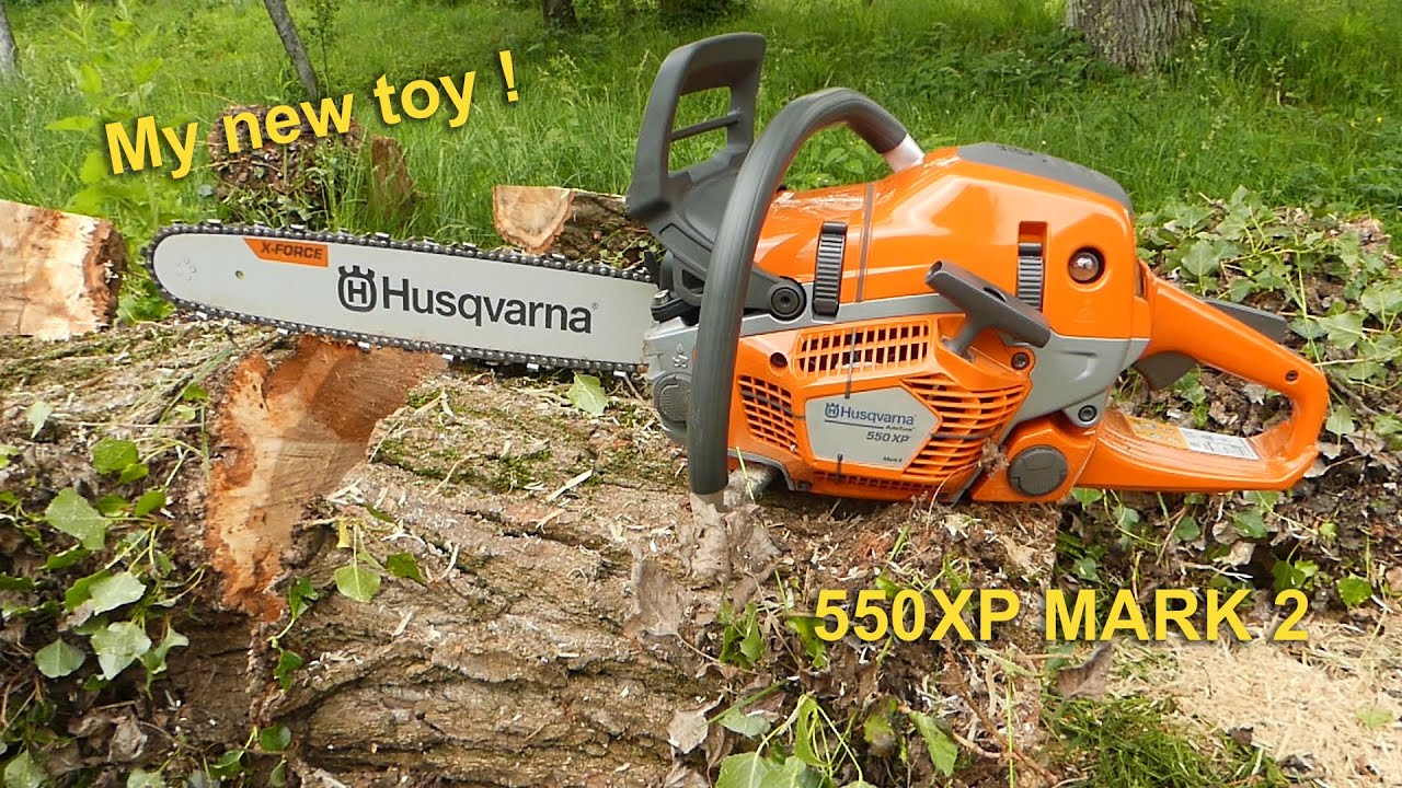 Husqvarna 550XP Mark 2 - My new chainsaw