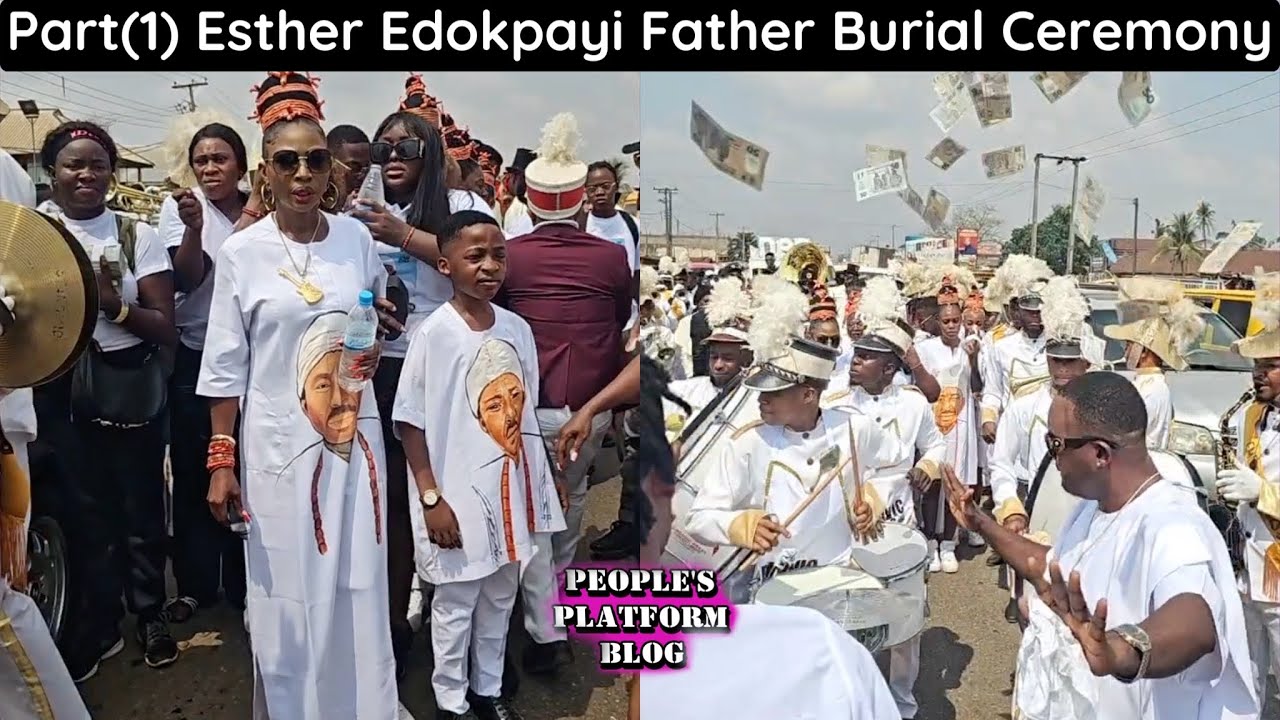 PARET (1) ESTHER EDOKPAYI BURIES HER FATHER TODAY