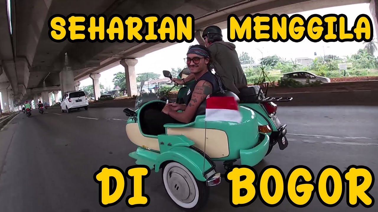 Menggila Di Bogor Naik Vespa Yang Kece Badai - #JUTAANVLOG (Eps. 2)