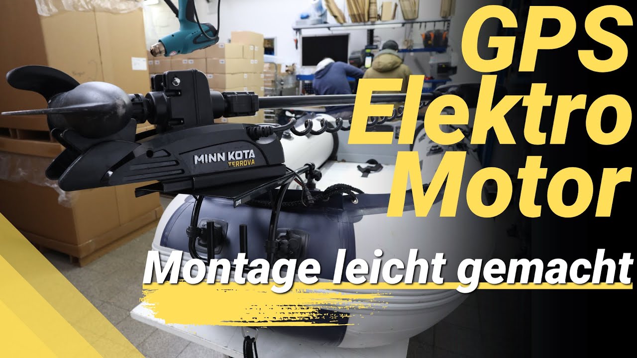 Edelstahl Bugplattform für Schlauchboote: Befestigung von GPS-gesteuerten Elektromotoren
