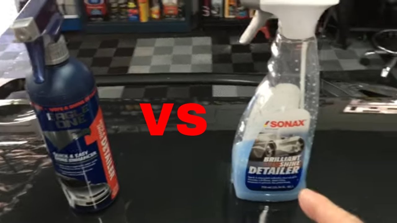 Sonax Brilliant Shine Detailer VERSUS Eagle One Wipe & Shine Detailer!!!
