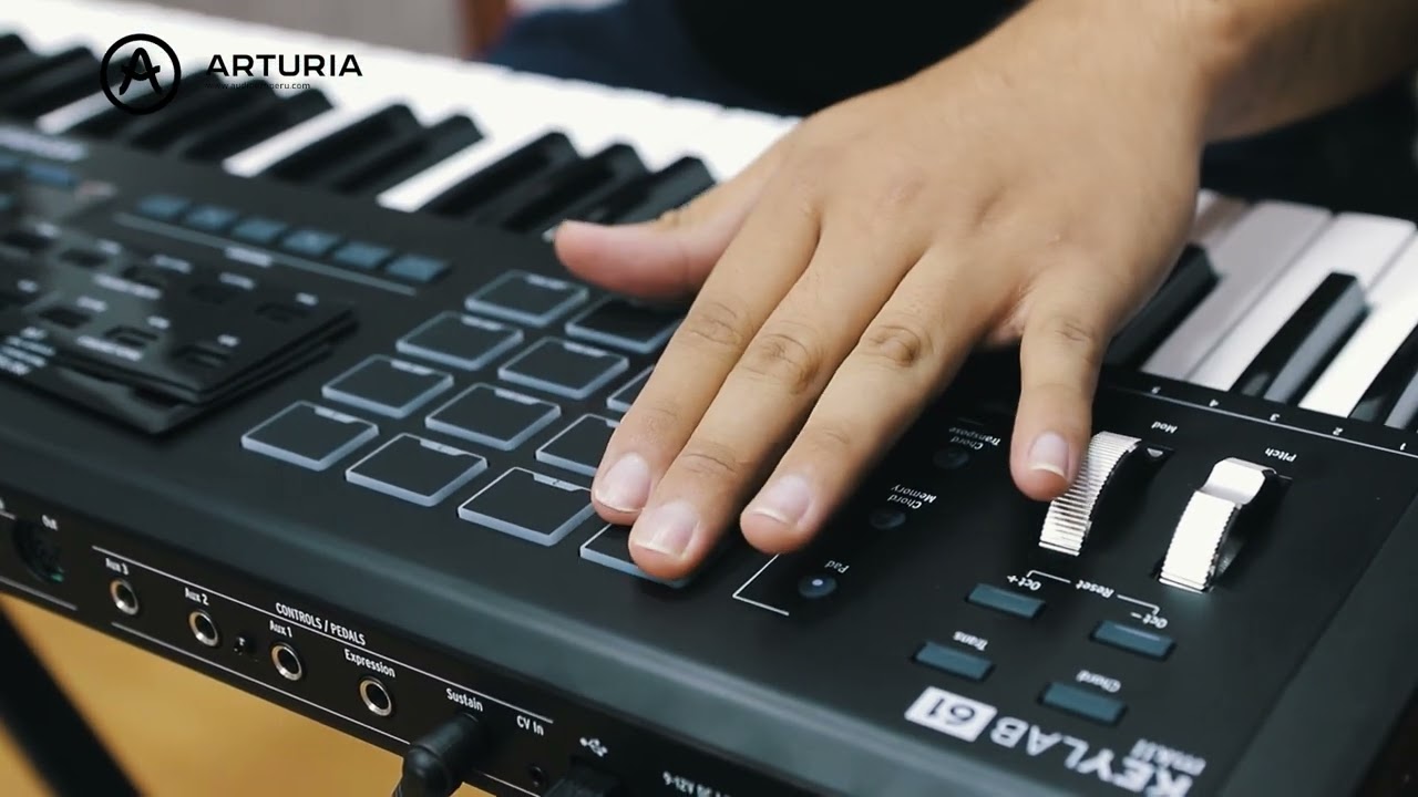 Arturia KeyLab 61 MkII  con José Luis Varas