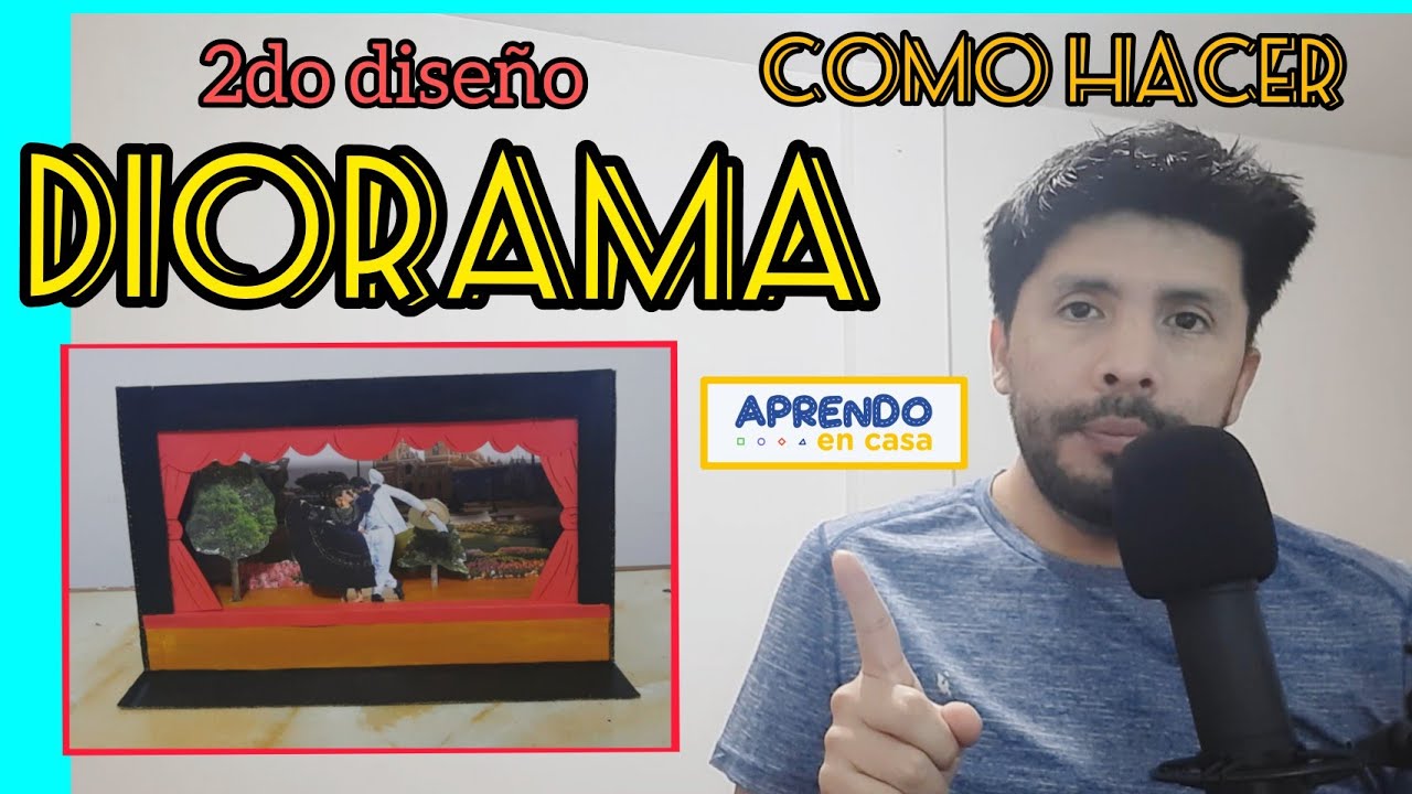 Como Hacer un DIORAMA de Cartón