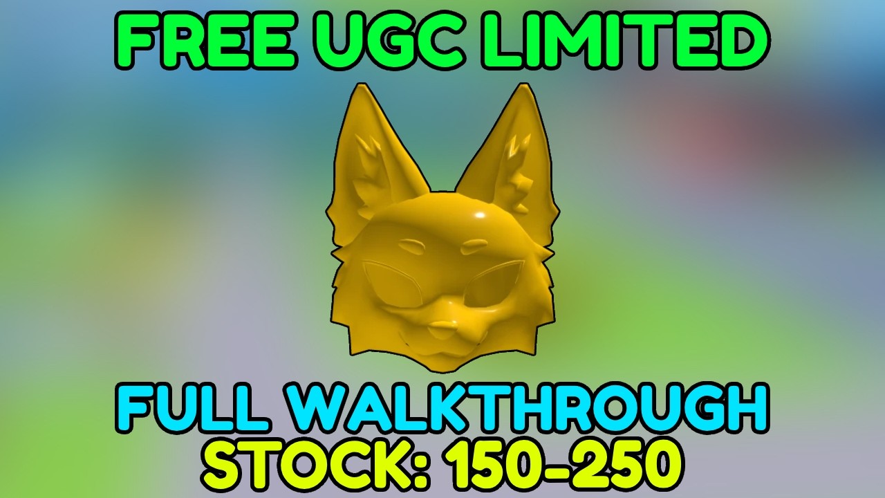 [FREE UGC LIMITED] HOW TO GET Golden Furry Kemono Wolf IN Flex UGC Codes ROBLOX