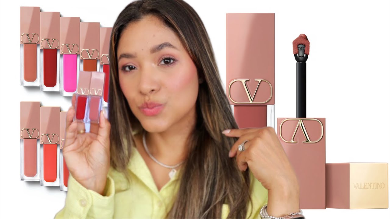 ОБЗОР ЖИДКОЙ ПОМАДЫ И РУМЯН VALENTINO BEAUTY LIQUIROSSO