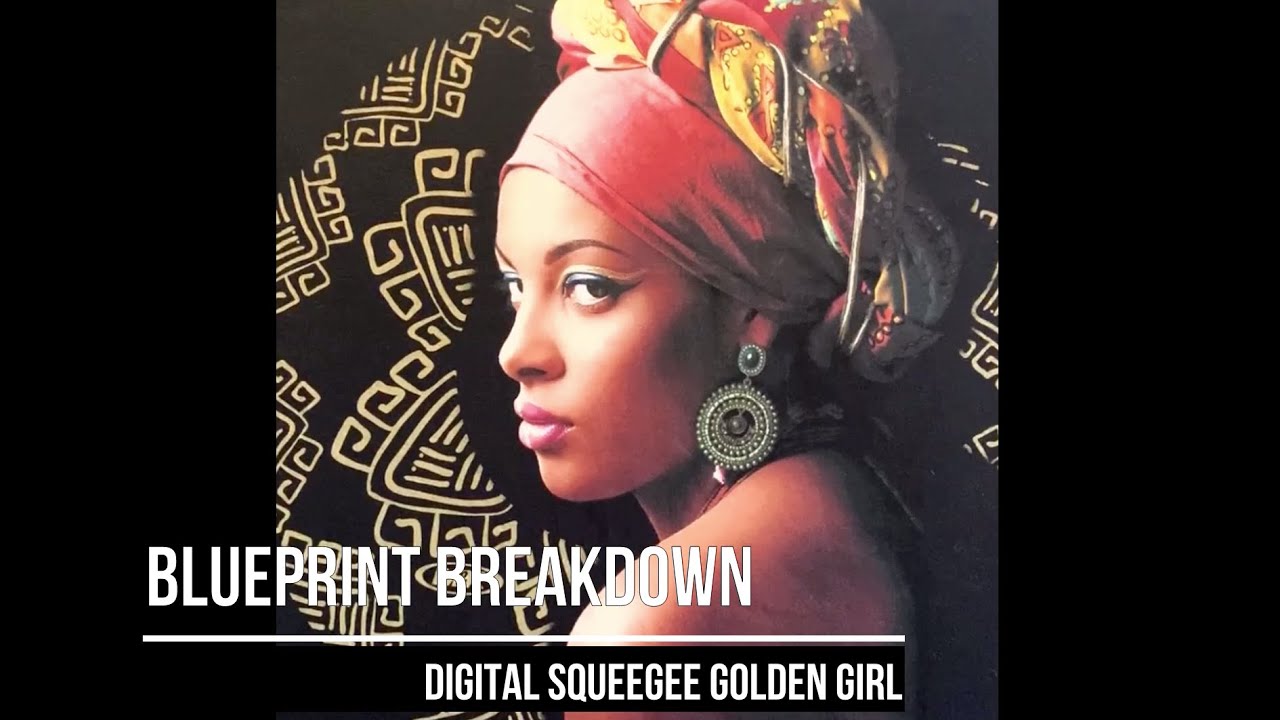 M&R Blueprint Breakdown Golden Girl Digital Squeegee