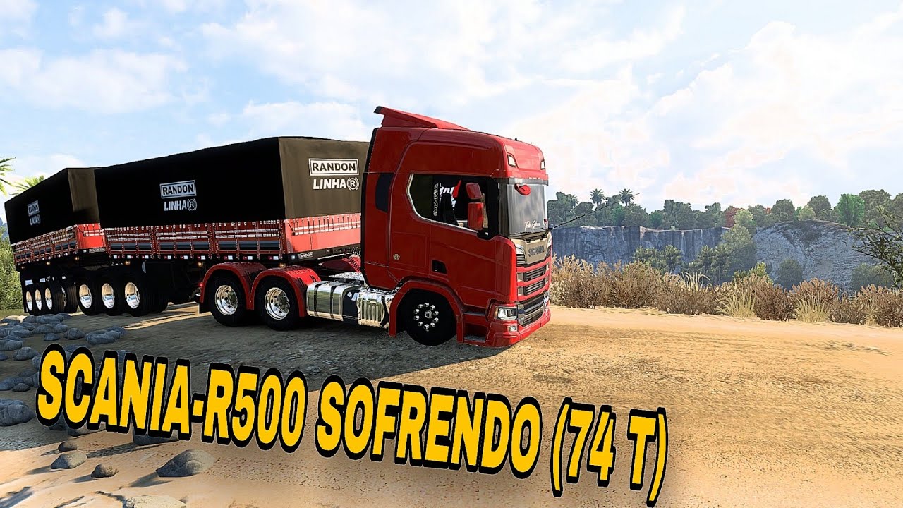 SCANIA-R500 ENGOLINDO O CAROÇO MUITO SUFOCO NA SCANIA #shortsfeed #shortvideo #eurotrucksimulator2 