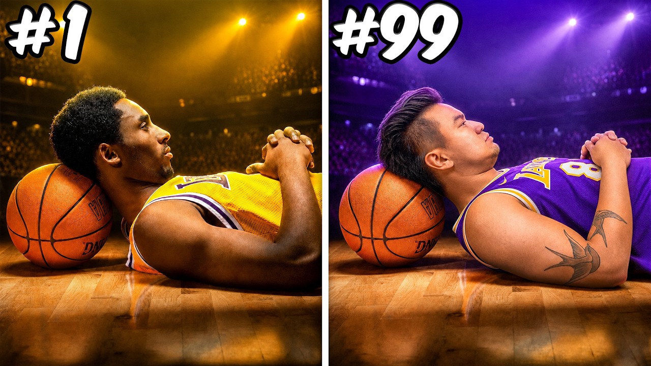 Кто последний перестанет пародировать игроков NBA, заберёт 1000$!