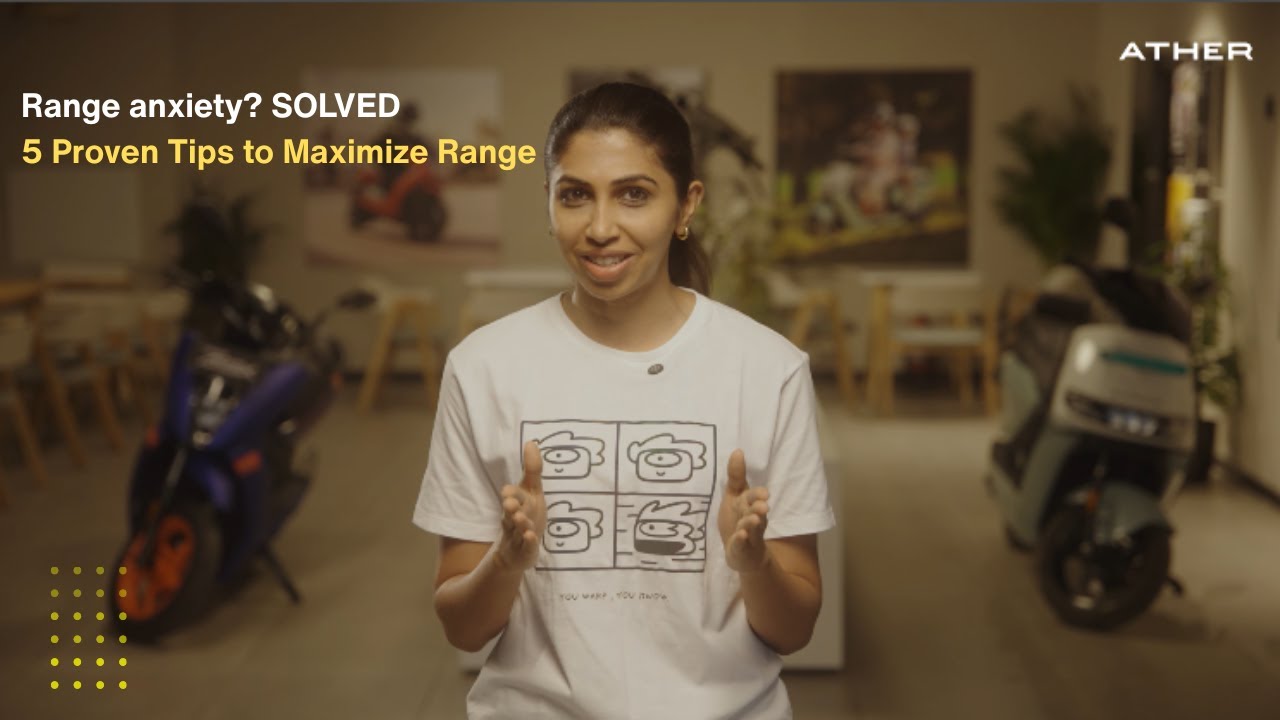 Tips to maximise range on your Ather scooters