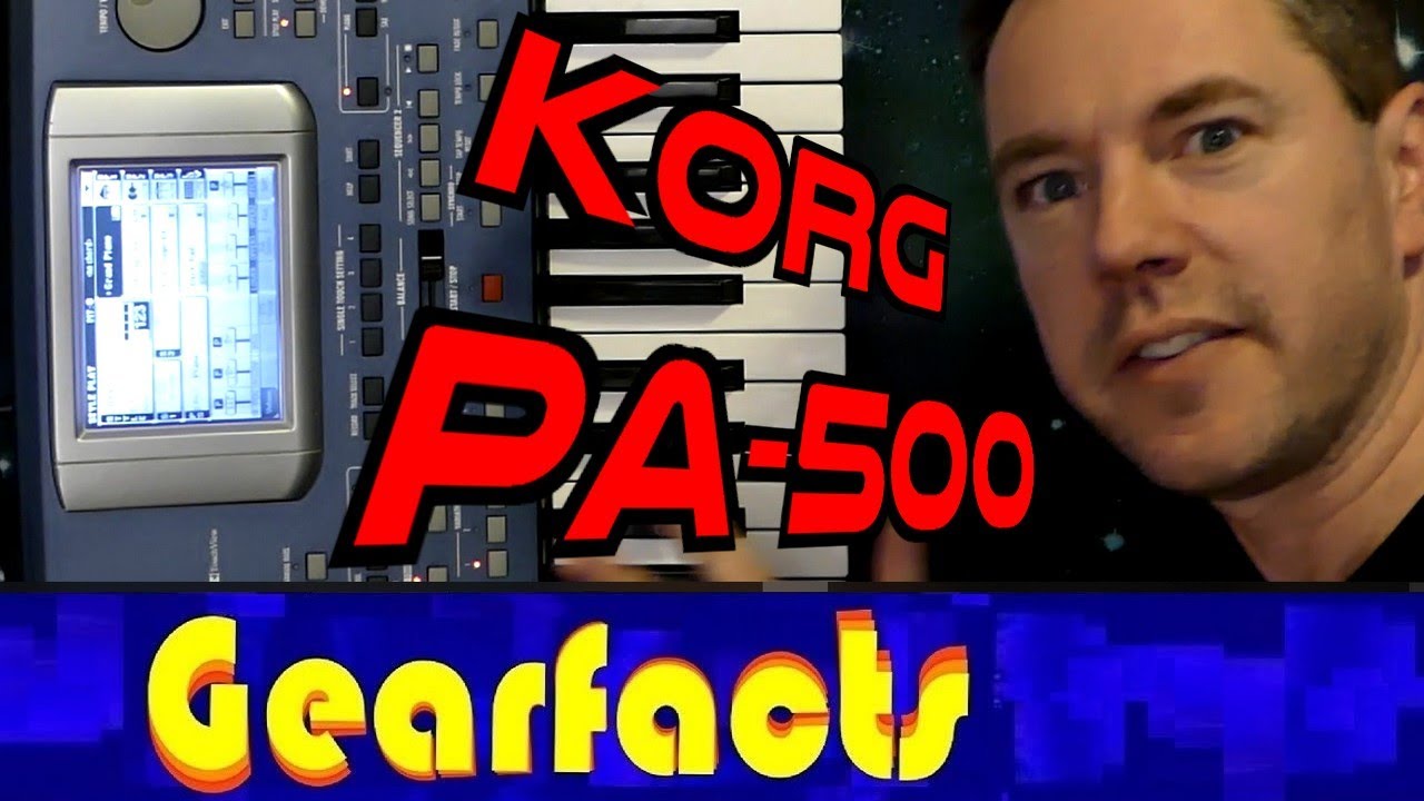 Korg PA-500: Множество звуков в этой демке