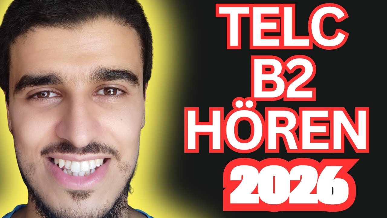 How to MASTER TELC B2 Hörverstehen | Modelltest + Lösungen 2026