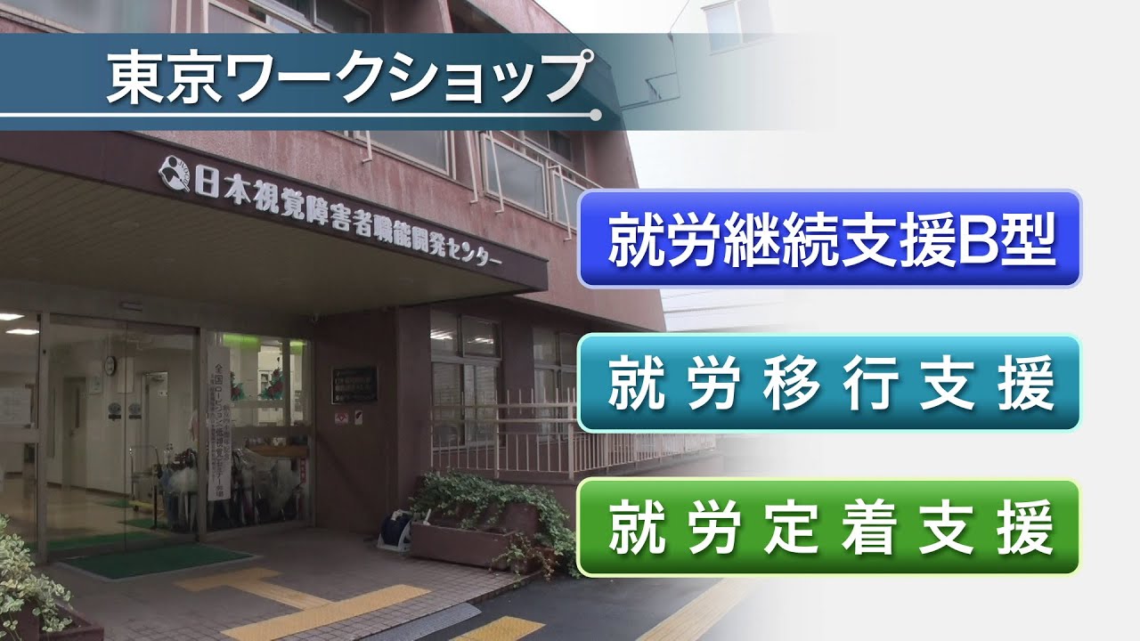 視覚障害者の就労～日本視覚障害者職能開発センター40年の活動～