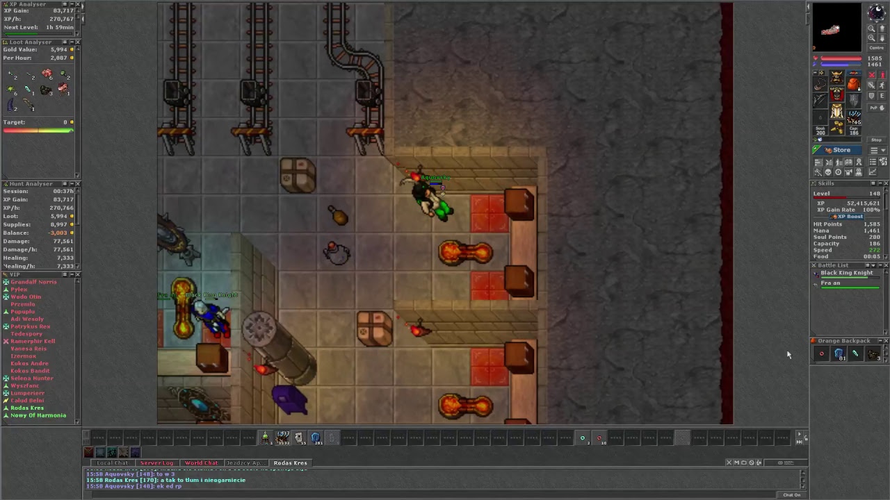 Tibia - Harmonia - Diremaw 148RP