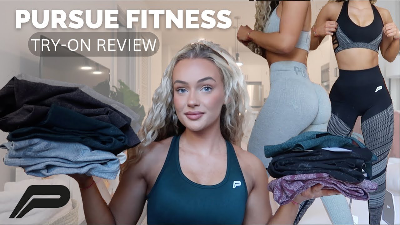 PURSUE FITNESS Activewear clothing try on haul & Review|in depth*seamless leggings worth it? #review