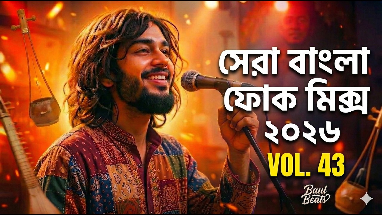 New Bangla Folk Fusion 2026 🇧🇩 The Future of Baul Music - Baul Beats Vol. 43