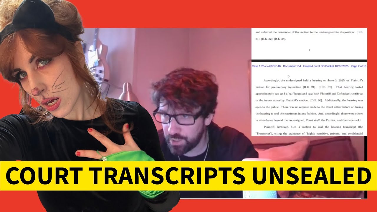 Destiny court TRANSCRIPTS UNSEALED live reaction (pxie lawsuit) 😳