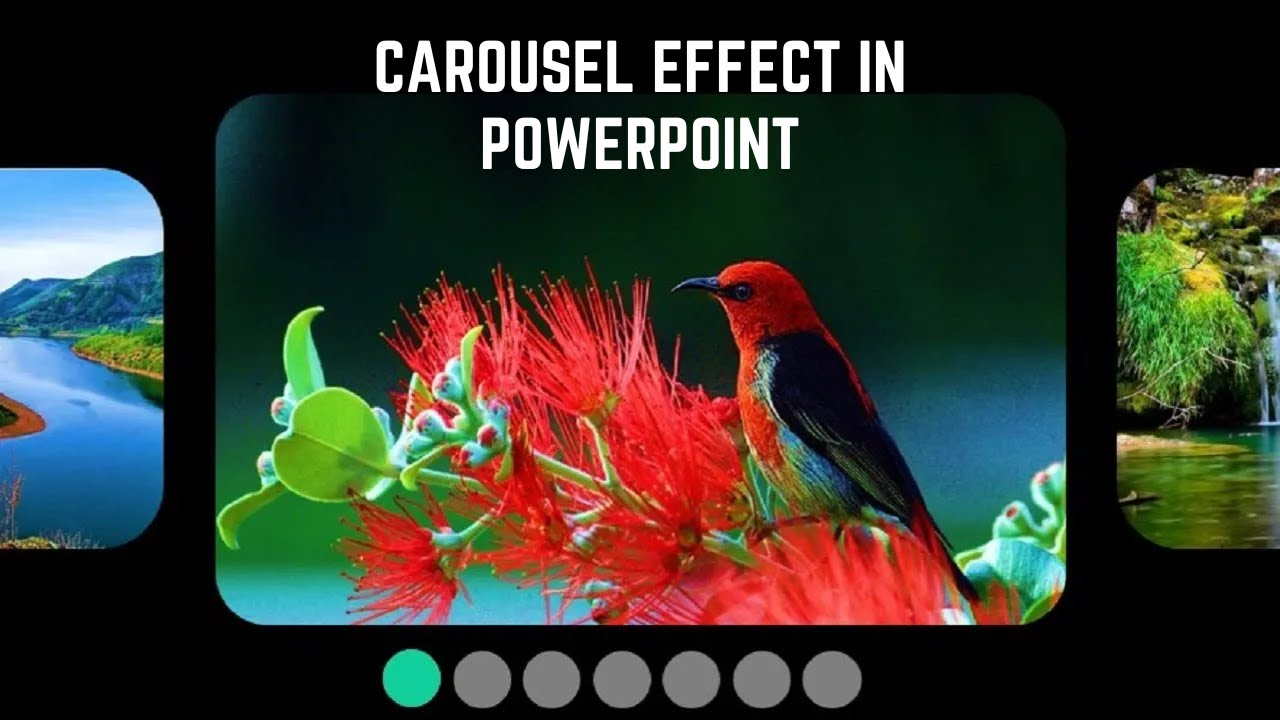 Эффект карусели в PowerPoint | Создайте классное слайд-шоу из изображений с помощью перехода «Морф»