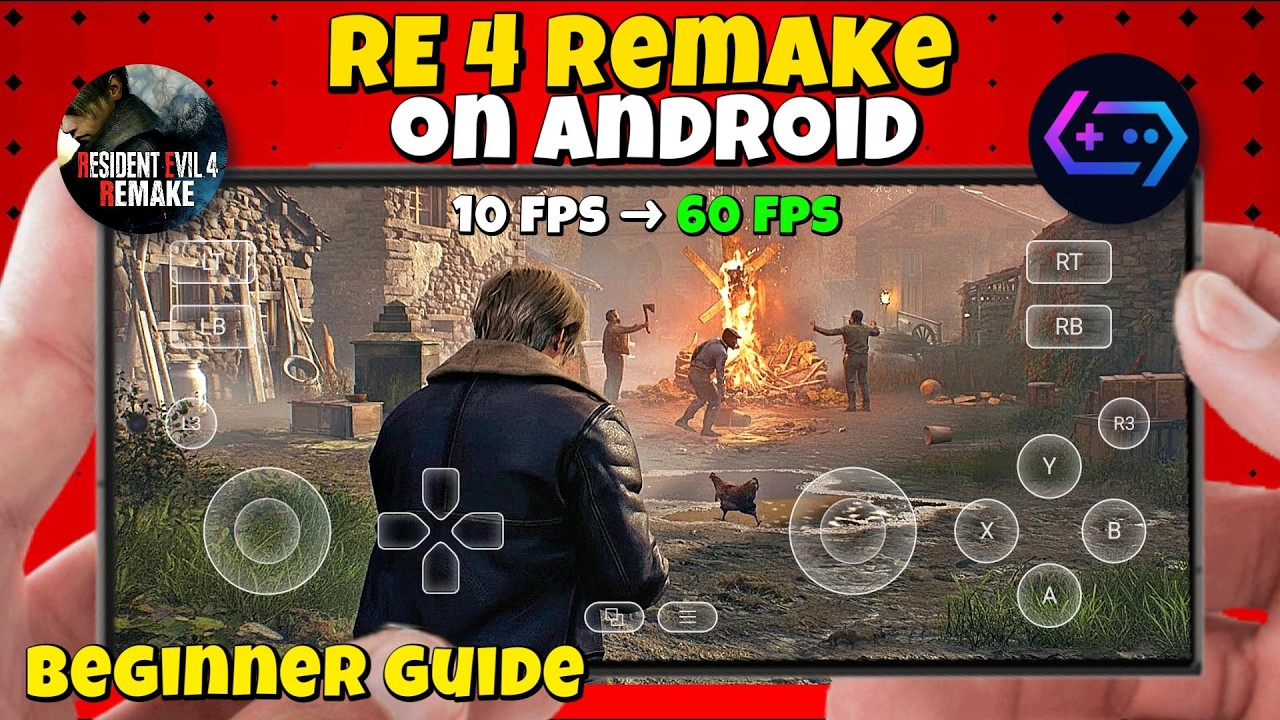 How To Play Resident Evil 4 Remake on Android Offline | GameHub Emulator Complete Setup