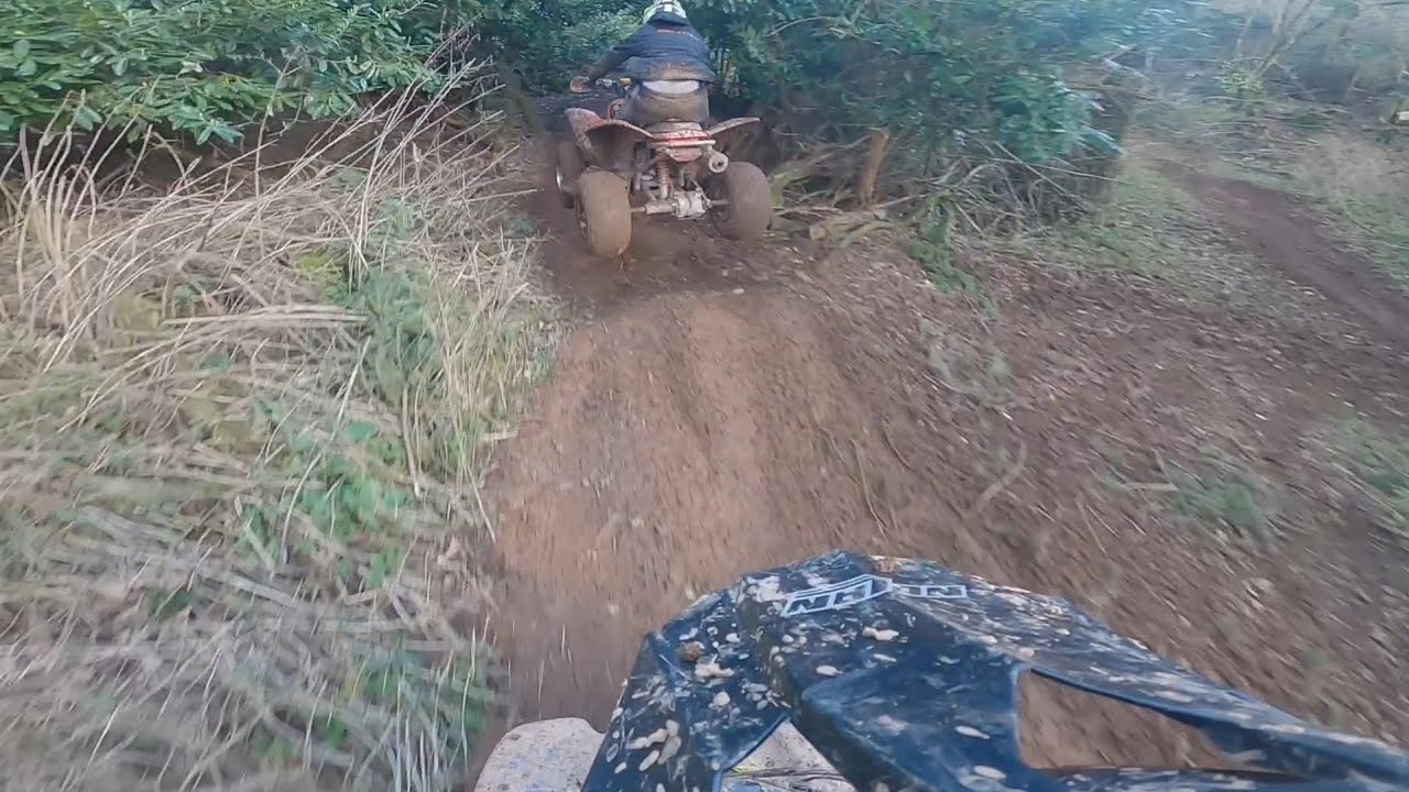 Quadzilla r100 laps round mx track