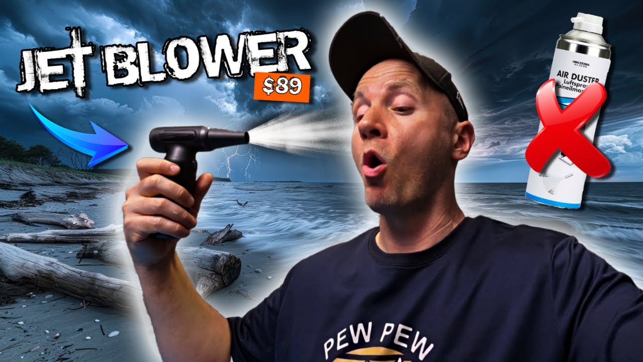 Давайте попробуем струйный осушитель воздуха Jet Dryer Blower Air Duster.
