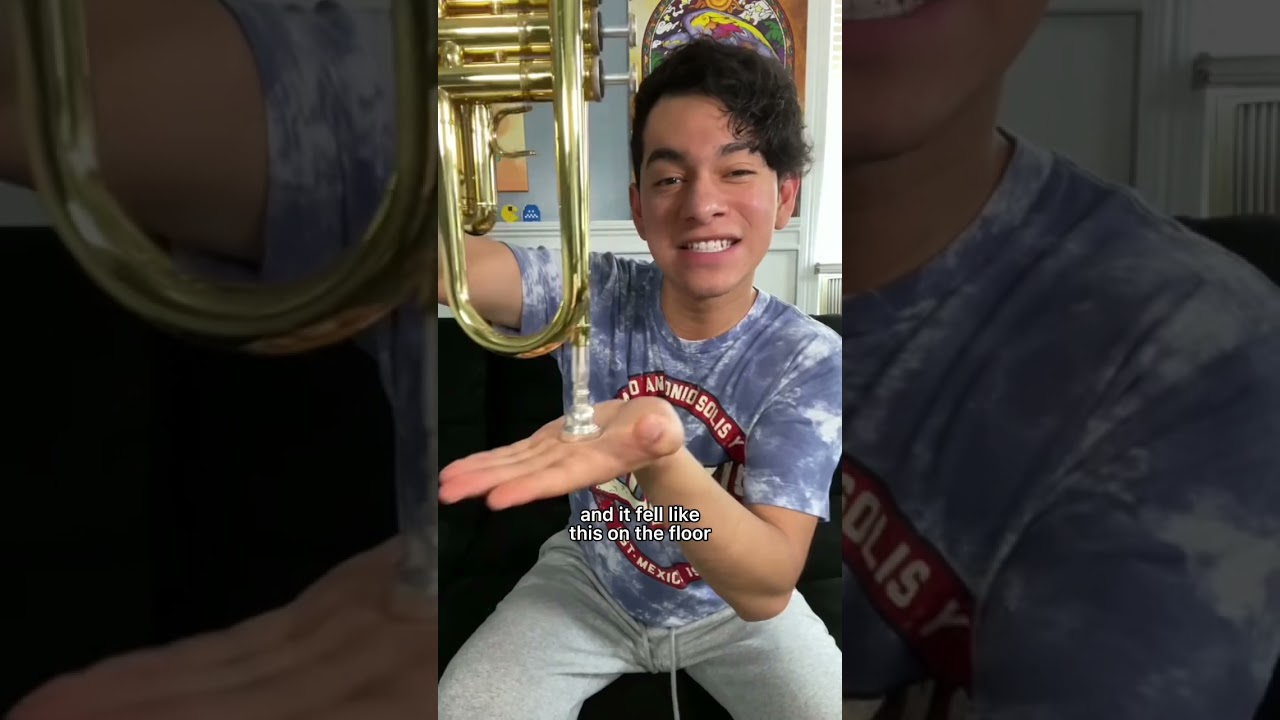 How I broke my trumpet&hellip; #storytime #shorts