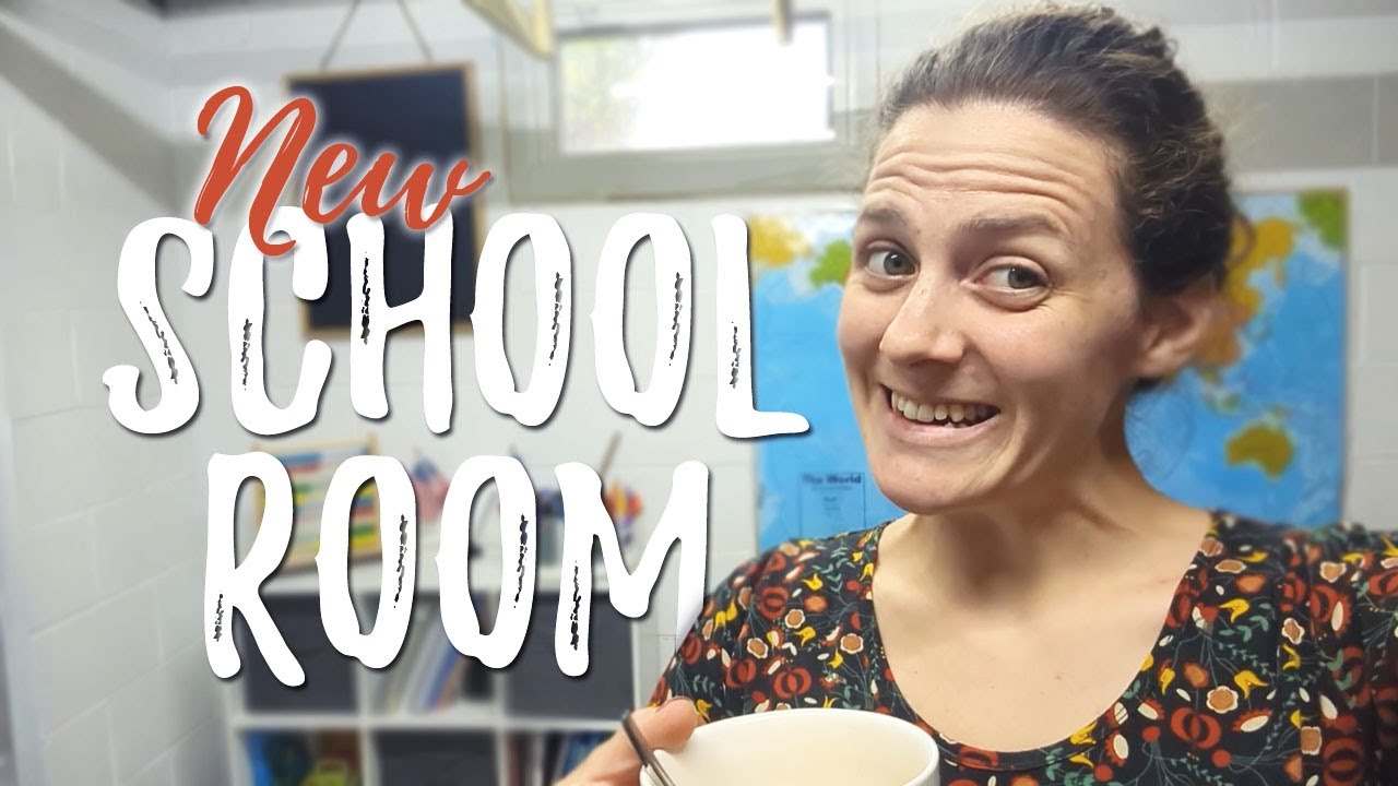 Converting the BASEMENT into a SCHOOL ROOM