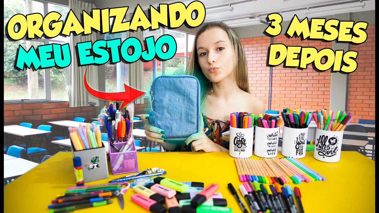 ORGANIZANDO MEU ESTOJO PARA O 2˚ SEMESTRE - YASMIN GALVÃO