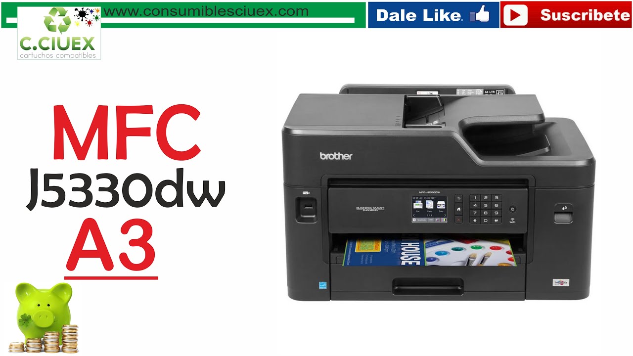 Impresora Multifunci&oacute;n Brother Mfc-J5330DW