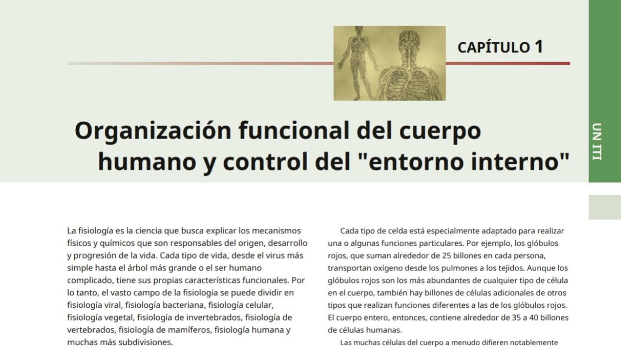 Podcast: Resumen Capítulo 1 | Guyton and Hall 14ª Edición – Fisiología Médica